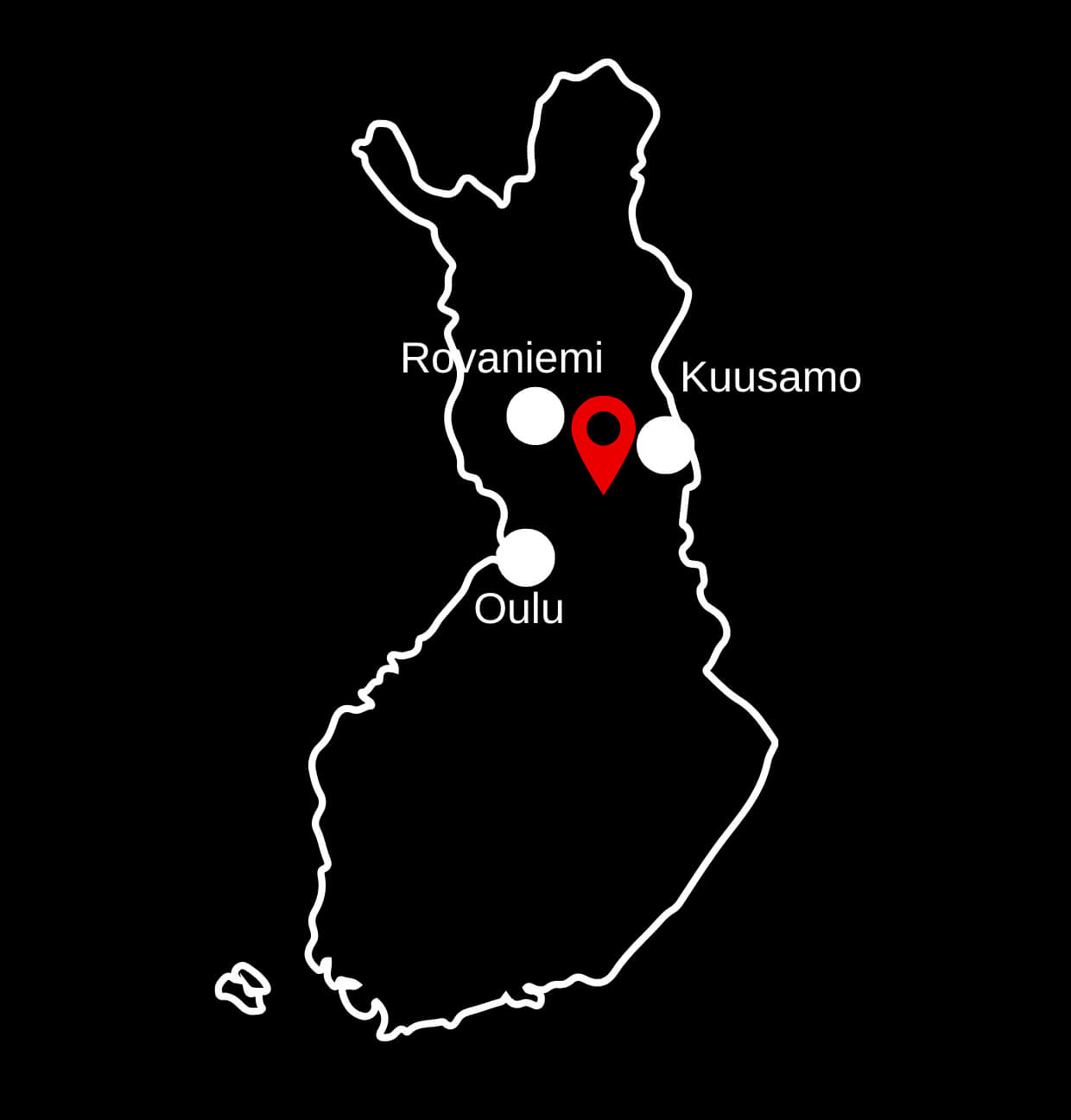 Tiera Resort location map