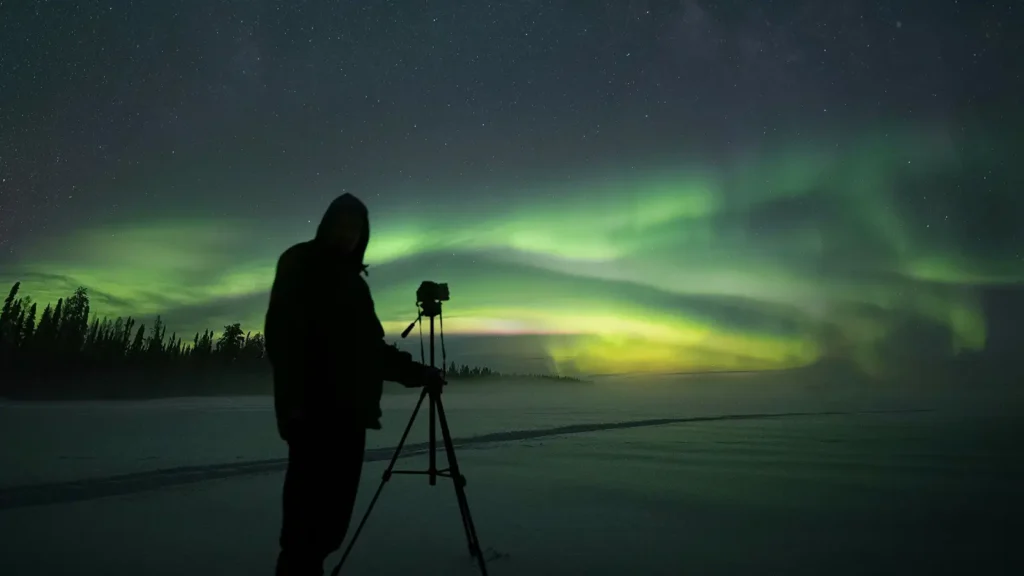 Northern Lights Finland Photograph Camera